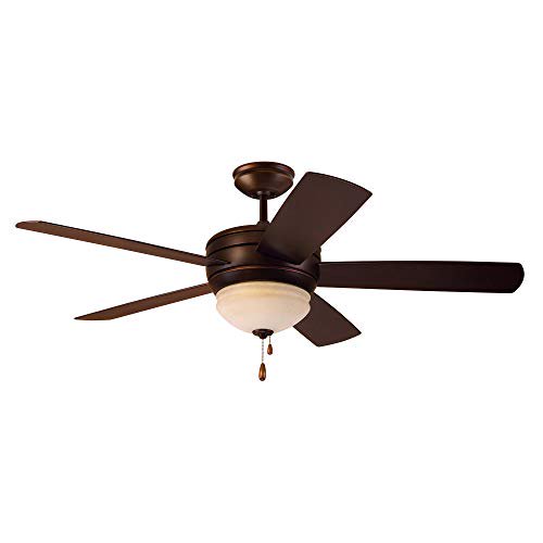 Emerson Ceiling Fans Cf850vnb Summerhaven 52 Inch Indoor Outdoor Fan With Light Wet Rated In Venetian Bronze Finish Com Emerson Ceiling Fans Cf850vnb, Outdoor Ceiling Fans Wet Rated With Light