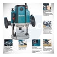 thumbnail image 3 of Plunge Router Electric Brake, 3-1/4 HP, 3 of 5