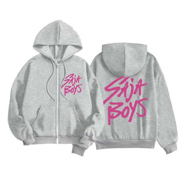Pop cazadora para niña Hooded Sweatshirt,Soft Streetwear Pullover,Cute Long Sleeve Hoodie for Fall Winter Unisex (Light Gray)
