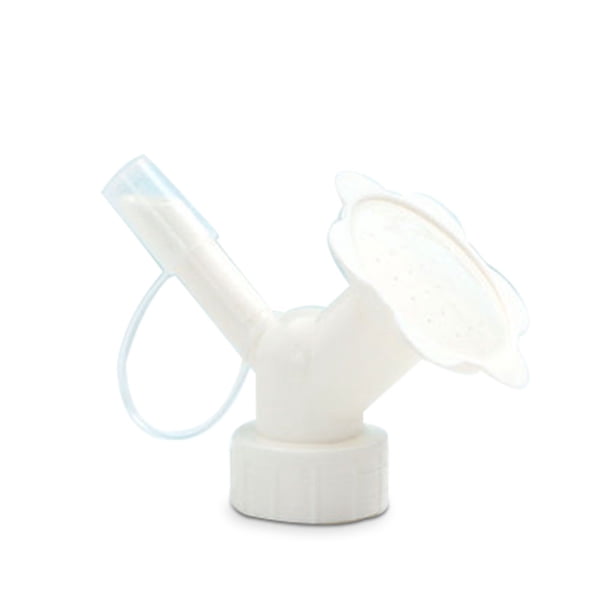 Advancent Boquilla de regadera Tapas de cabeza Adaptador de botella Reemplazo de rociador de agua en forma de girasol simple para el hogar Blanco Type3 NO3