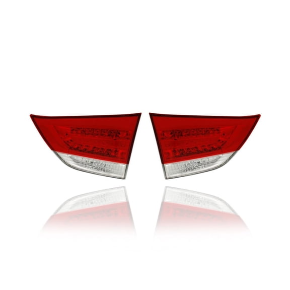 Tail Light Assembly - Compatible/Replacement for '11-14 Toyota Sienna (Exclude SE-Model) - Inner On Liftgate - Pair, Left Driver   Right Passenger Set - 8158008010, 8159008010 CAPA