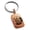 Rose, variant on Stainless Steel Mayan Hunab Ku Rune Engraved Small Rectangle Dog Tag Charm Keychain Keyring