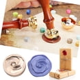 thumbnail image 1 of Cuadros Decorativos Cabeza de sello de sobre de alivio de cabeza de cobre en forma especial vintage para tarjeta de regalo (M), 1 of 7