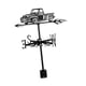 thumbnail image 5 of Veleta negra para camioneta, adorno para camión, accesorios para manualidades, veleta de Metal, indicador de dirección del viento para granja,, 5 of 8