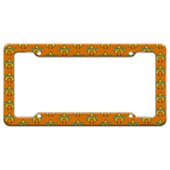 Aquaman Logo License Plate Tag Frame