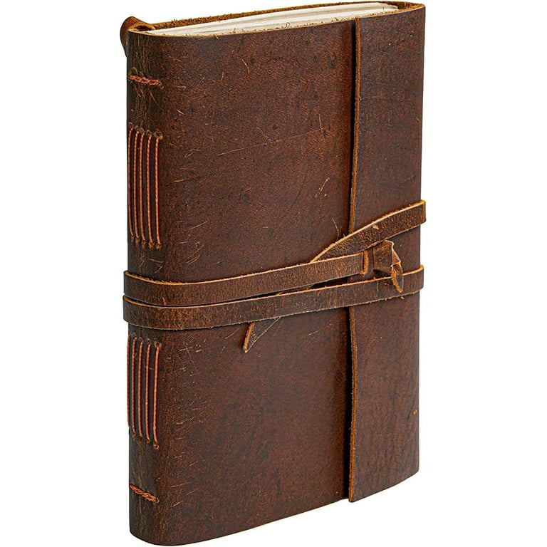 Artisan Handcrafted Leather Journal / Notebook for Women & Men