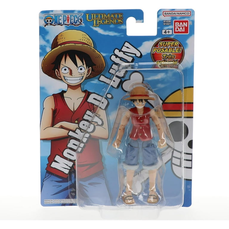 Ultimate Legends Monkey D Luffy Action Figure 5 inches with 27