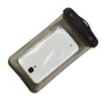 thumbnail image 5 of Waterproof Case Smartphone Dry Pouch (Gray) w/ Neck Lanyard - Compatible w/ iPhone XR/XS/XS Max/X/8+ Galaxy S10+/S9+ Note 9/8 Pixel 3 XL Phones up to 6.5” Great for Swim Pool Beach Bath Travel, 5 of 7