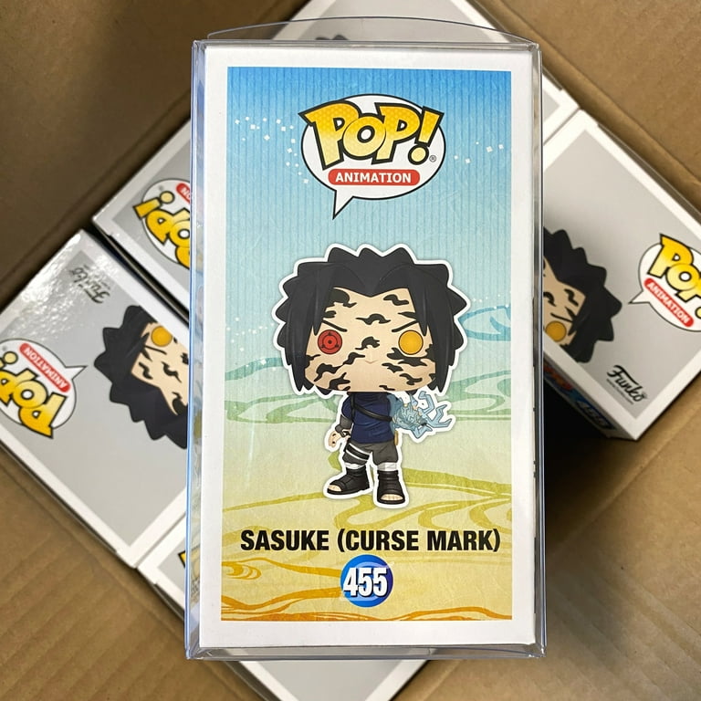 Funko Pop Naruto : Sasuke (Curse Mark) #455 Vinyl w/Pop Protector "Mint  Box" Special Edition - Walmart.com