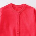 thumbnail image 5 of HFHAPW Toddler Sweaters Baby Boys Girls Cardigan Sweatshirt Button Up Knit Long Sleeve Jacket Fall Tops,7-8 Y, 5 of 6