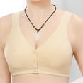 thumbnail image 2 of SHTXOZHI Women Full Coverage Front Closure Bra Push Up No Underwire Comfortable Everyday Bras, 2 of 3