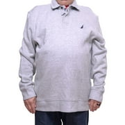 Nautica NEW Gray Mens Size Medium M Classic Fit Polo Cotton Sweater