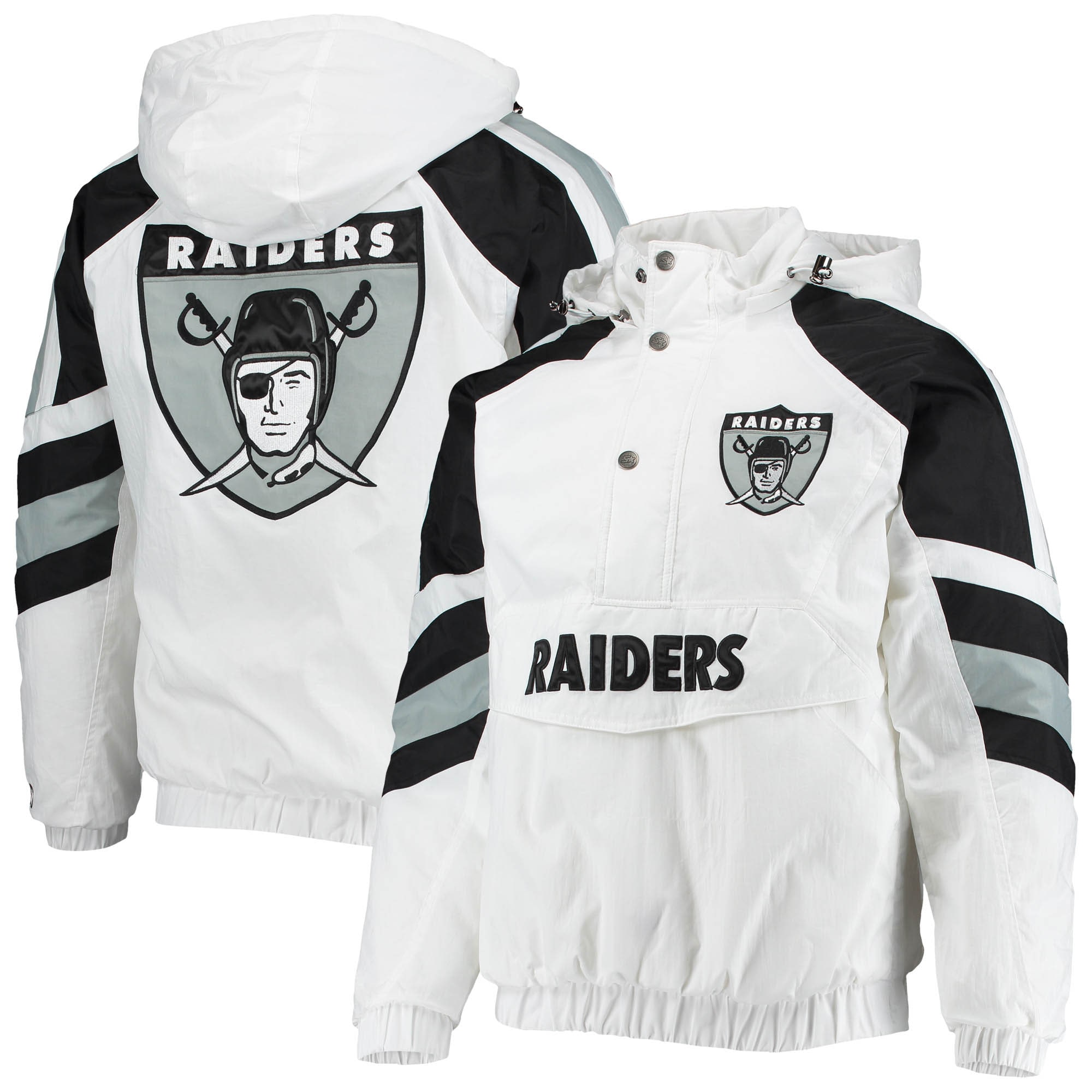 starter pullover jacket raiders