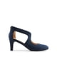 thumbnail image 2 of Zapatos de Tacón Bajo para Mujer DREAM PAIRS en Azul Marino con Punta en Punta, 2 of 7