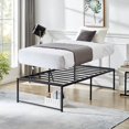 thumbnail image 3 of VECELO 18 Inch Metal Platform Bed Frame, Heavy Duty with Under-bed Storage and No Box Spring Needed, Twin, 3 of 6