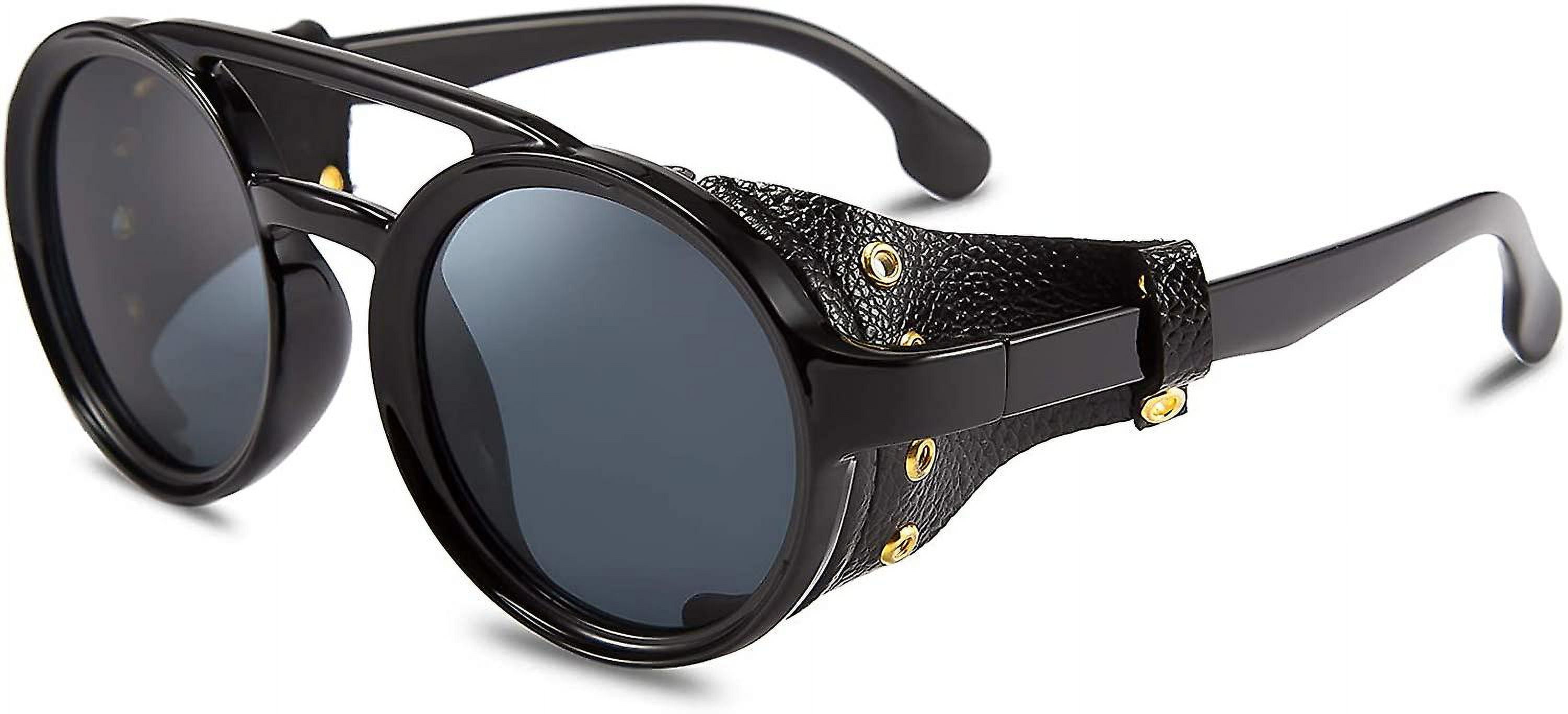 Gafas Hawkers Hombre Gafas De Sol Redondas Retro Steampunk