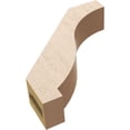 thumbnail image 6 of Ekena Millwork 3"W x 12"D x 12"H Baker Rough Cedar Woodgrain TimberThane Knee Brace, Primed, 6 of 6