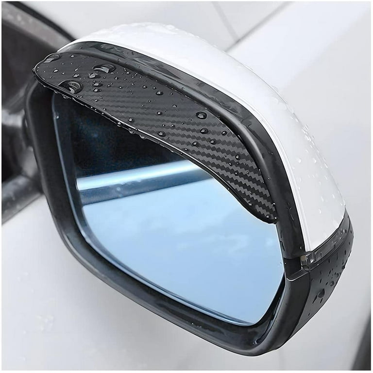 Car Rear View Mirror Rain Cover Sun Visor for Ford ka ecosport 2pcs car  Rearview Mirror rain Eyebrow Visor 