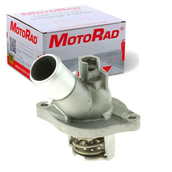 MotoRad Coolant Thermostat Housing Assembly compatible with Chevrolet Malibu 2013-2019