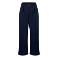 thumbnail image 6 of frariair ​2025 Women's Relaxed Fit Distressed Jeans High Rise Wide Leg Stretchy Denim Trousers​ Dark Blue, 6 of 8