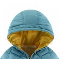 thumbnail image 6 of XBASW Kids Baby Winter Cotton-Padded Coats for Boys Girls Hooded Zipper Jacket Toddler Coat Outerwear Thickening Snowsuit for 2-7Y, 6 of 7