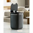 thumbnail image 2 of de Basura Inteligente con Sensor AutomáTico, Capacidad de Cubo de Basura, de Basura de InduccióN para Cocina, BañO, Negro, 2 of 5