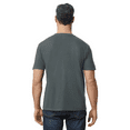thumbnail image 4 of Gildan Ultra Cotton T-Shirt for Adult Men’s Short Sleeve Charcoal Color Tee, Size S, 4 of 5