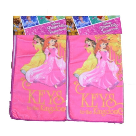  Princess  Belle Ariel Cinderella Kitchen  Towel Set  