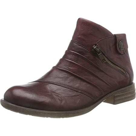 

Rieker Women s Remonte D4971-35 Side-Zip Ankle Boots Red Size EU 36