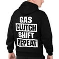 thumbnail image 2 of STYLN Sweat à Capuche Répétitif avec Embrayage à Gaz (Moyen) Noir, 2 of 4