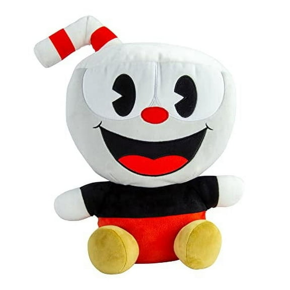 Club Mocchi-Mocchi- Cuphead Plush - Cuphead Plushie - Collectible Squishy Cuphead Plushies - 15 Inch