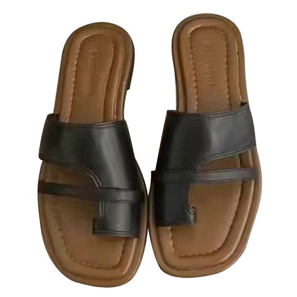 Summer Outdoor Flat Sandal Comfortable Breathable Shoes for Beach Party