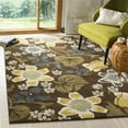 thumbnail image 2 of SAFAVIEH Newbury Christabella Bordered Area Rug, Brown/Blue, 8' x 10', 2 of 8