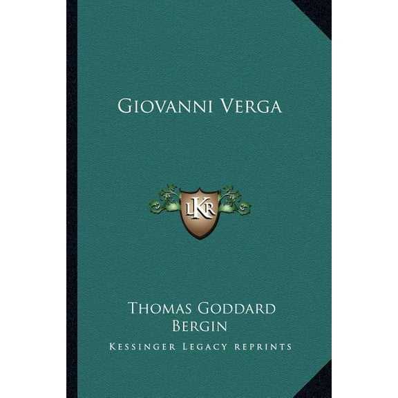 Giovanni Verga (Paperback)