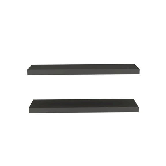 We Have Furniture Floating Shelf Dallas, Living Room, Matt Gray
