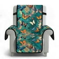 thumbnail image 6 of TSOVTHRID Non Slip Recliner Covers with Butterfly Boho Mandala Floral Print Lazy Boy Chair Cover for Reclining Chair Couch Soft Furniture Protector Slipcovers with Elastic Strap for Pets Dog, 6 of 7