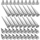 thumbnail image 1 of 40pcs Punk Studs Spikes Leather Craft Accessories Spike Studs for Clothing DIY, 1 of 4