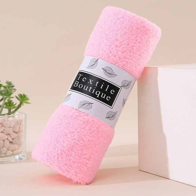 TUWABEI Hand Towels Quick Drying Microfiber Coral Velvet Highly Absorbent Towels Multipurpose Use As Hotel Bathroom Hand Towel