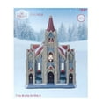 thumbnail image 4 of Christmas Village Light-Up Multicolor Porcelain Church, 10 in, by Holiday Time, 4 of 6