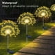 thumbnail image 3 of Luces solares para jardín Slyuexu, 120 LED, impermeables, paquete de 2, 3 of 6