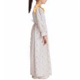 thumbnail image 6 of EnJoCho Girls Floral Dress Spring Summer Long Sleeve Waist Dress Children Cute Comfortable Long Dress Casual Dress, 6 of 9