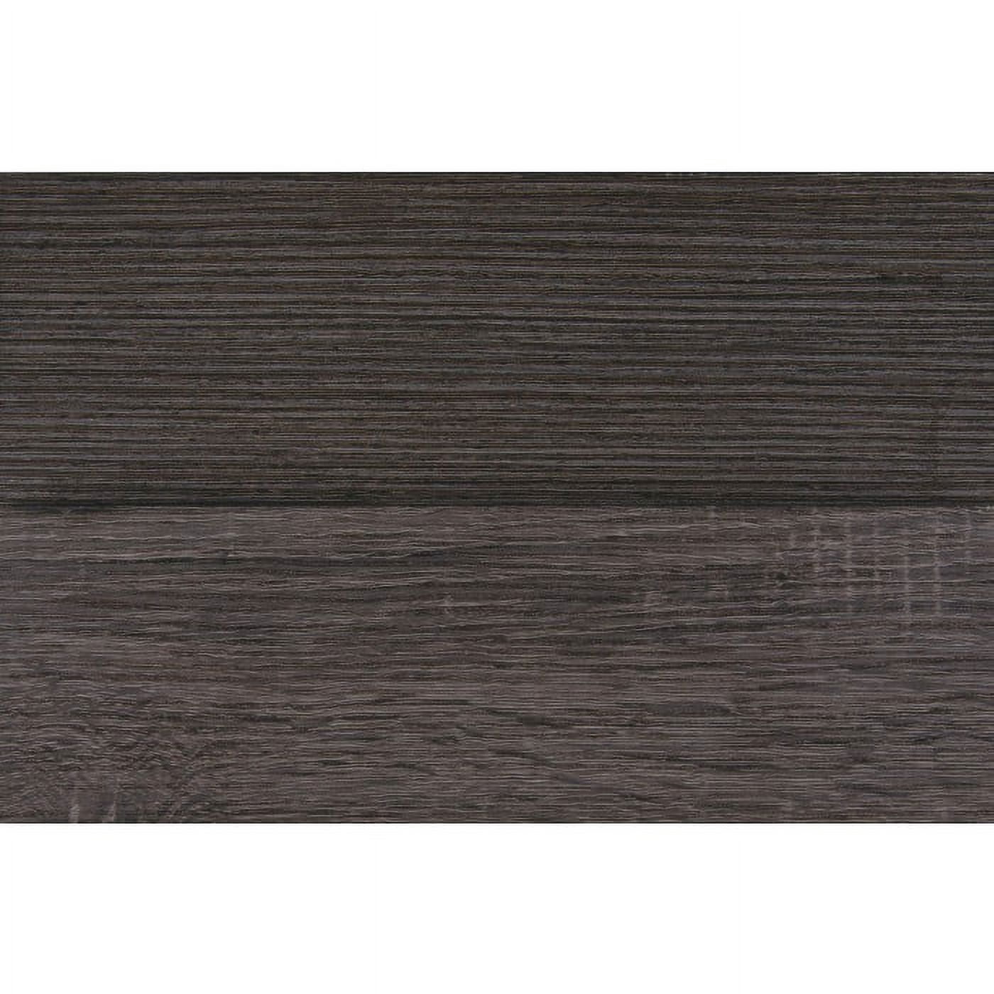 Lexicon Luster 9 Drawers Contemporary Wood Dresser in Gray and Silver Glitter