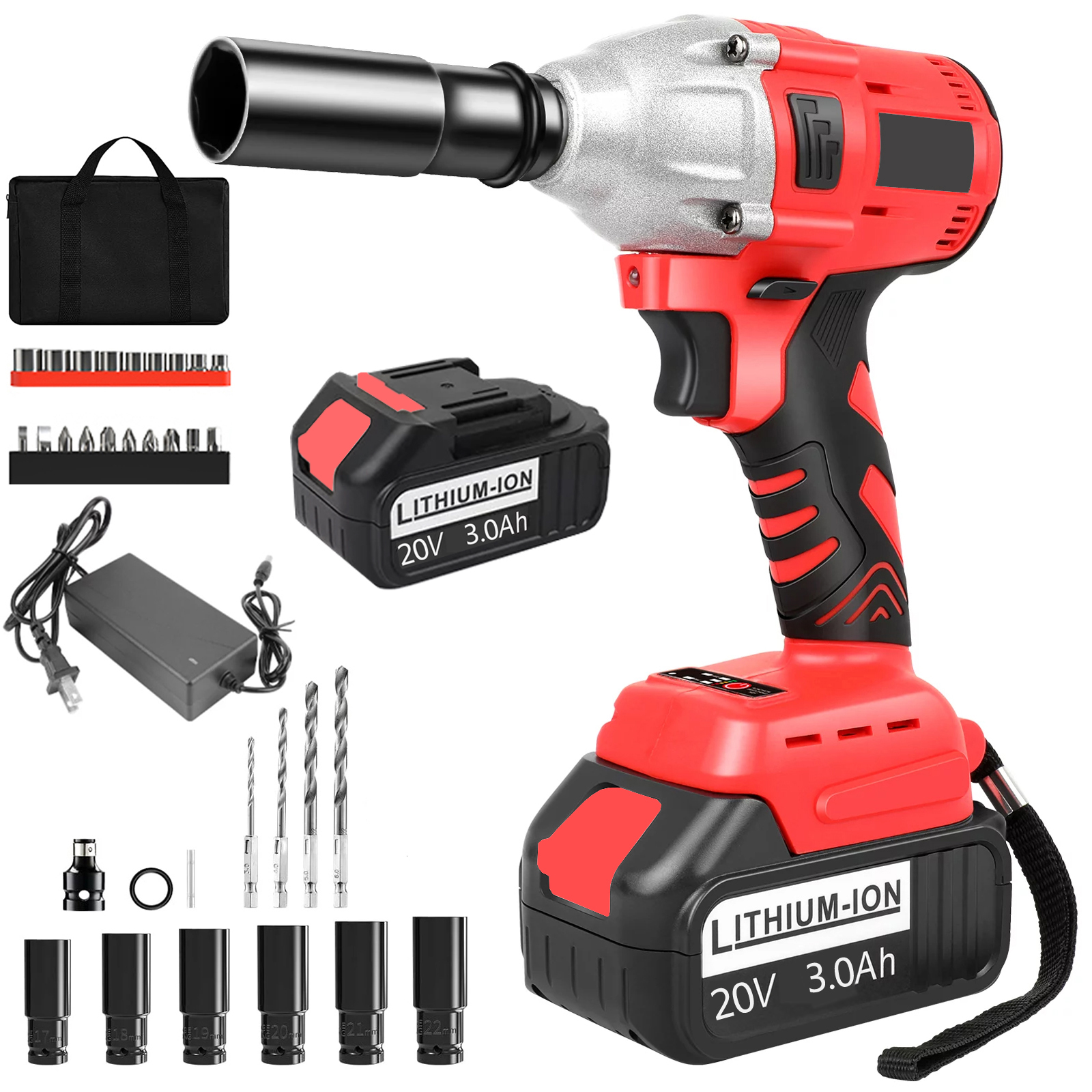 WEN 7.5-Amp 1/2-Inch Two-Direction Electric Impact Wrench - Walmart.com