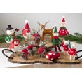 thumbnail image 3 of Holiday Handmade Decorations Christmas Figurines - Set of 2 (Spectacle Mouse), 3 of 3