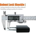 thumbnail image 5 of 2-pack Resettable Combination Locks With Hardened Steel Shackle, 5 of 5
