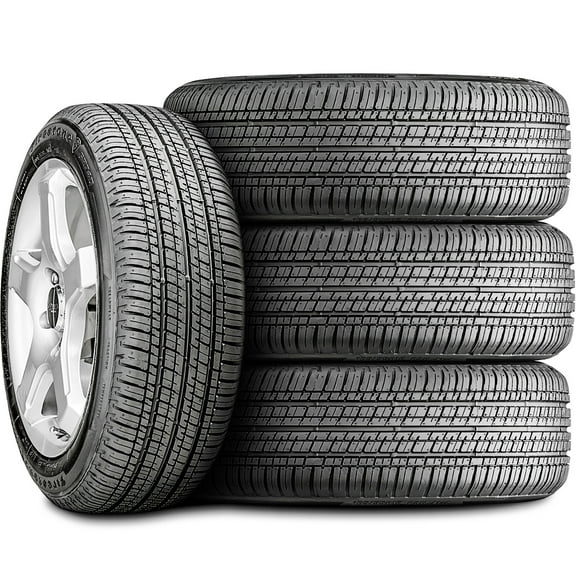 Set of 4 (FOUR) Firestone FR740 185/55R16 83H Performance A/S Tires Fits: 2009-14 Honda Fit Sport, 2015-20 Honda Fit EX-L