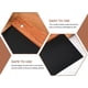 thumbnail image 3 of Raspador de masa YONGSHENG de acero inoxidable con mango de madera 2 unidades negro, 3 of 5