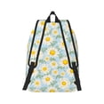 thumbnail image 6 of Rocae Daisies Flowers for Durable Canvas Backpack Leisure Large Bag Travel Rucksack Multi-function Backpack, 6 of 8