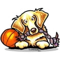 thumbnail image 3 of CafePress - Golden Retriever Player Large Mug - 15 oz Ceramic Large White Novelty Mug, 3 of 6