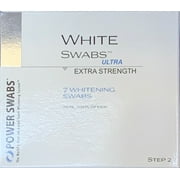 Teeth Whitening Swabs, Power Swabs - White, Sheer Science, Box of 7, Extra Strength